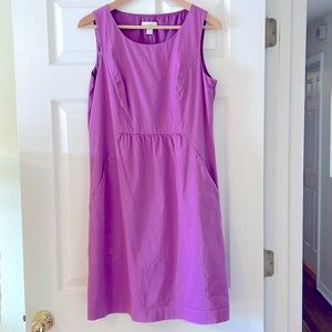 LOFT Mauve Dress with Pockets